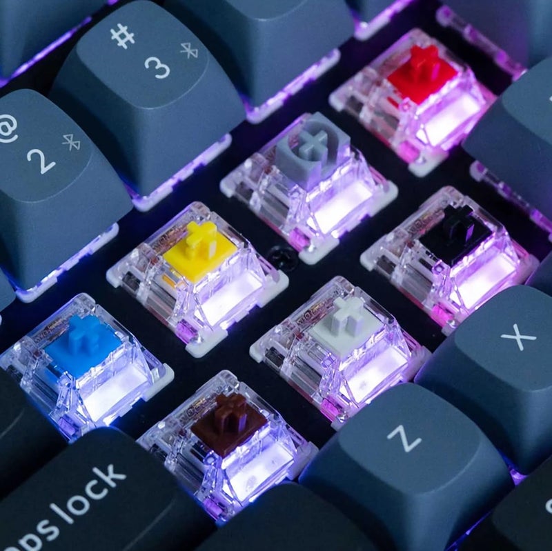 MarsHopper Gateron G Pro 3.0 Blue Switches for Mechanical Keyboard - 32 Pack, Pre-Lubed 3-Pin Clicky RGB Switches (60gf) - Image 5